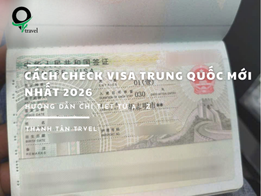 Hướng dẫn cách check visa Trung Quốc chi tiết nhất 2026