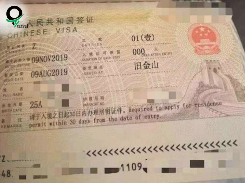 Visa Z - Visa làm việc tại Trung Quốc
