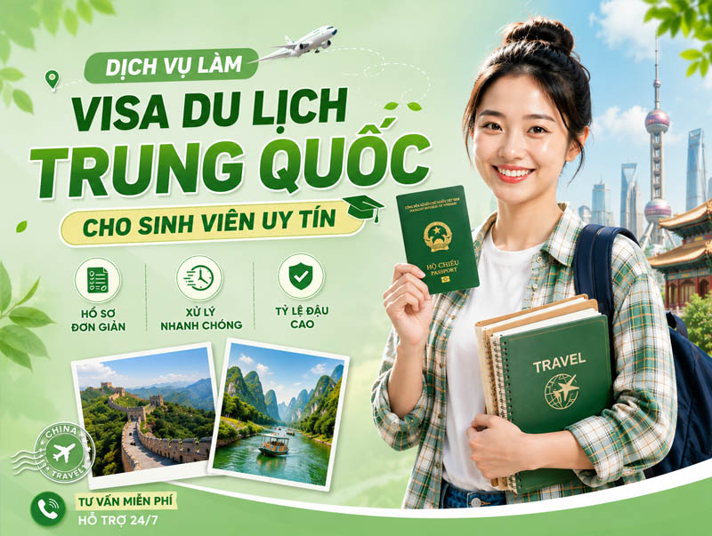 Thánh Tân Travel - Chuyên visa Trung Quốc