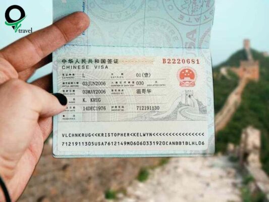Người Việt sinh sống ở Nhật xin visa Trung Quốc