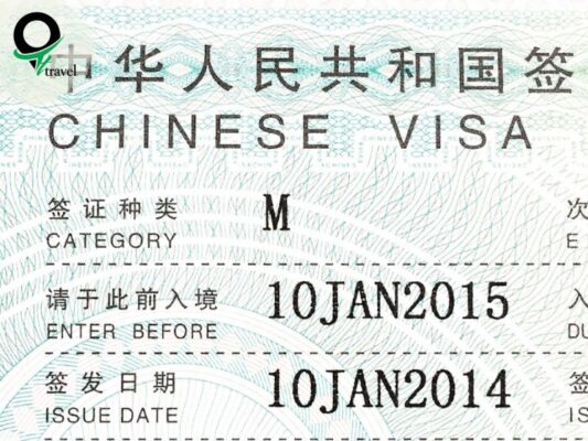 Visa công tác/thương mại - ký hiệu M