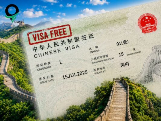 Trường hợp miễn visa du lịch Trung Quốc