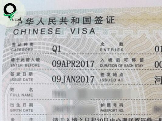 Visa thăm thân - ký hiệu Q