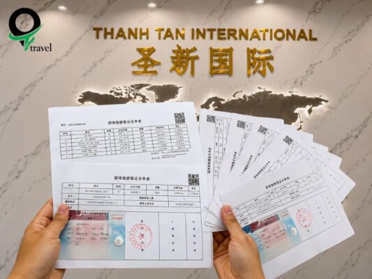 Nhận kết quả xét duyệt khi hoàn thành xong quy trình xin E-visa Trung Quốc