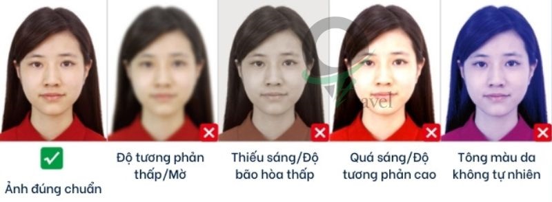 Chất lượng hình ảnh visa Trung Quốc