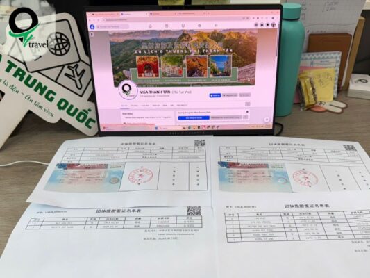 Quy trình nộp hồ sơ xin visa đi Trung Quốc
