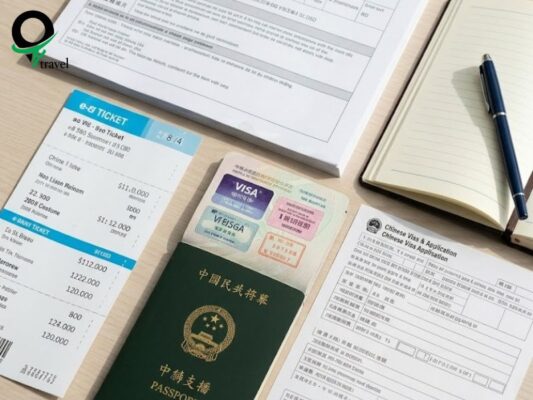 Thủ tục và quy trình nộp hồ sơ xin visa đi Trung Quốc