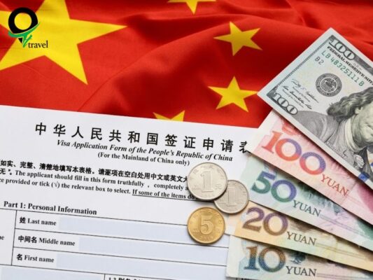 Chi phí xin visa đi Trung Quốc