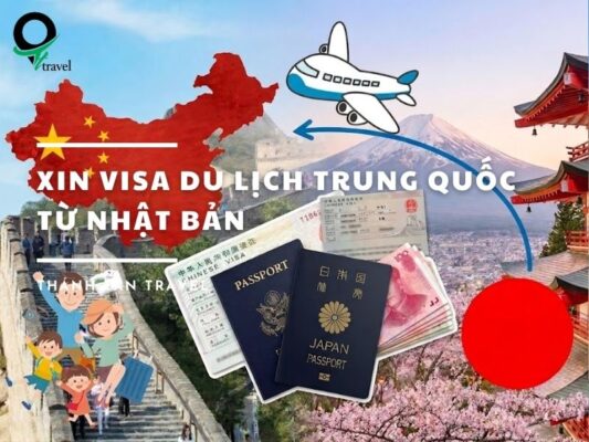 Xin visa du lịch Trung Quốc từ Nhật Bản