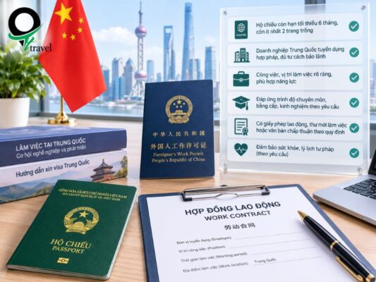 Điều kiện xin visa làm việc Trung Quốc