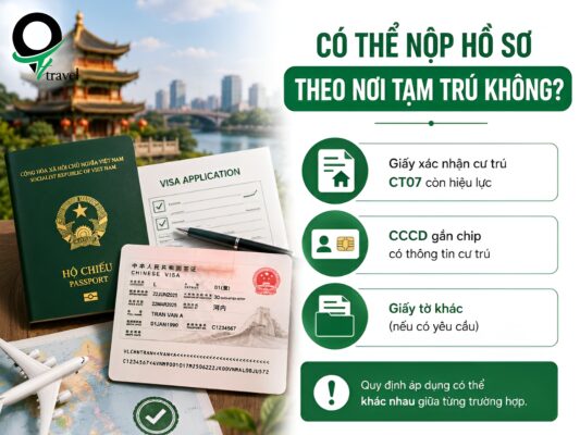 Có thể nộp hồ sơ theo nơi tạm trú không?