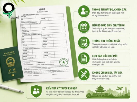 Lưu ý khi viết thư mời thăm thân Trung Quốc