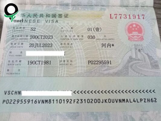 Visa S2 - Visa kết hôn Trung Quốc 