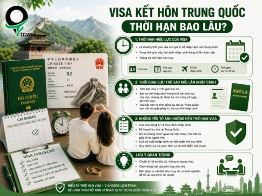 Visa kết hôn Trung Quốc có thời hạn bao lâu