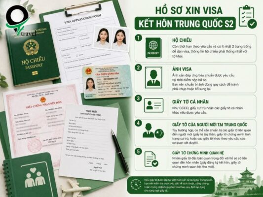 Những giấy tờ cần chuẩn bị khi xin visa kết hôn Trung Quốc
