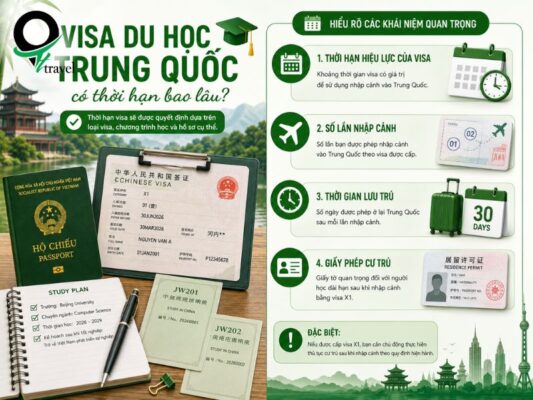 Thời hạn của visa du học Trung Quốc